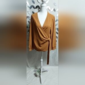 Shein Wrap Top Size 0XL